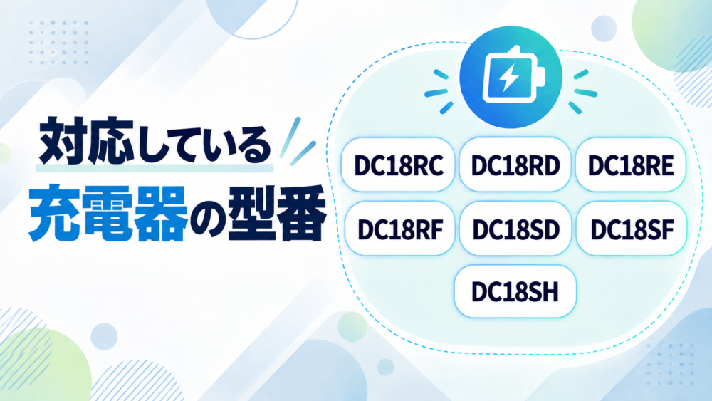 対応している充電器の型番